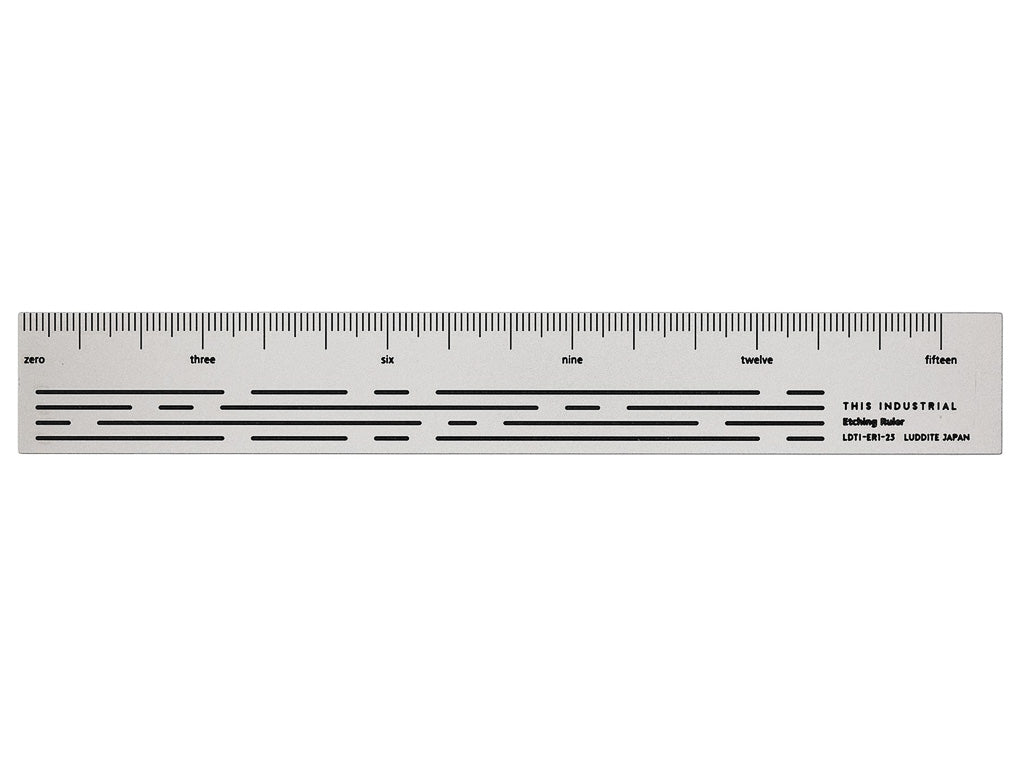THIS INDUSTRIAL EtchingRuler(定規)