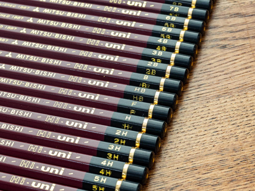 uni ハイユニ 鉛筆 12本入り