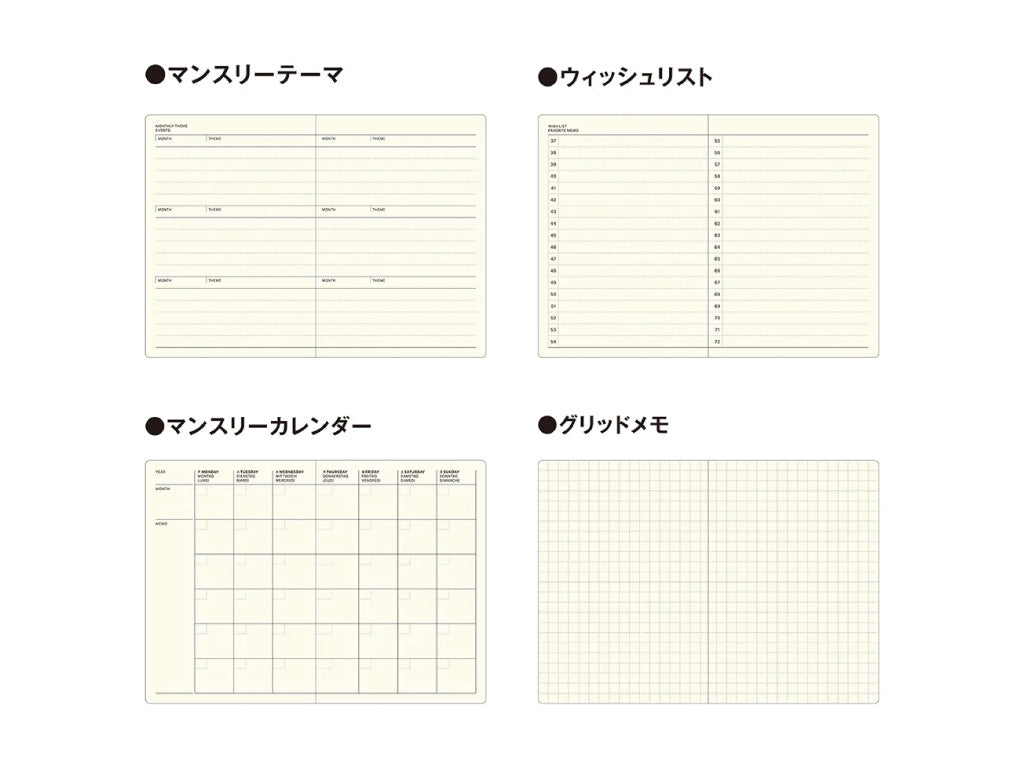 サイズ感がちょうどいい「LACONIC ポケットログダイアリー」