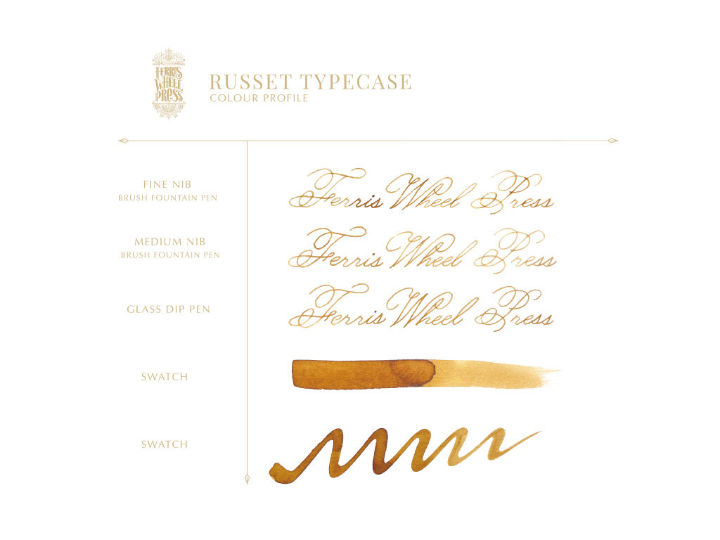 Russet Typecase(ラセット タイプケース)38ml