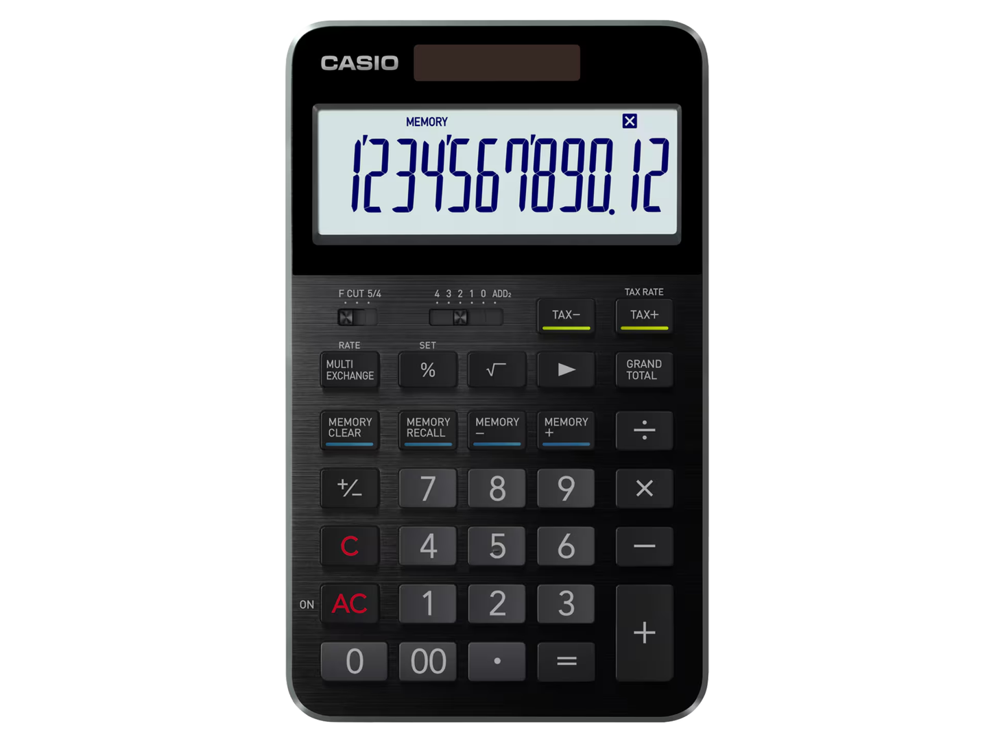 CASIO プレミアム電卓 S100X ブラック