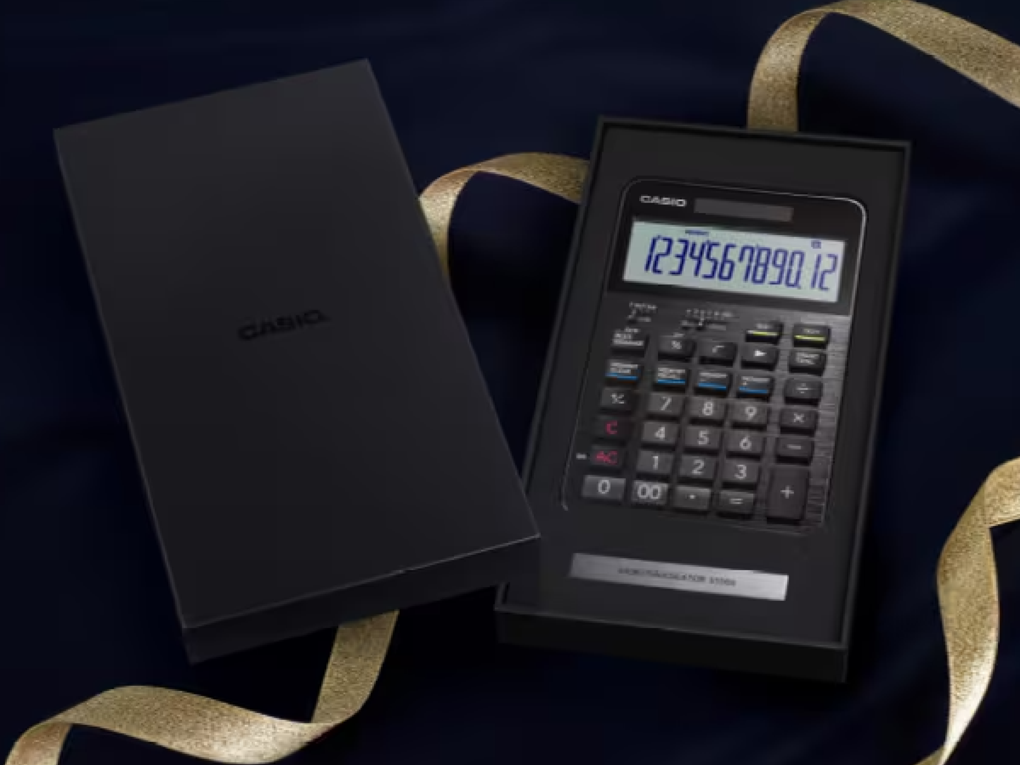 CASIO プレミアム電卓 S100X ブラック