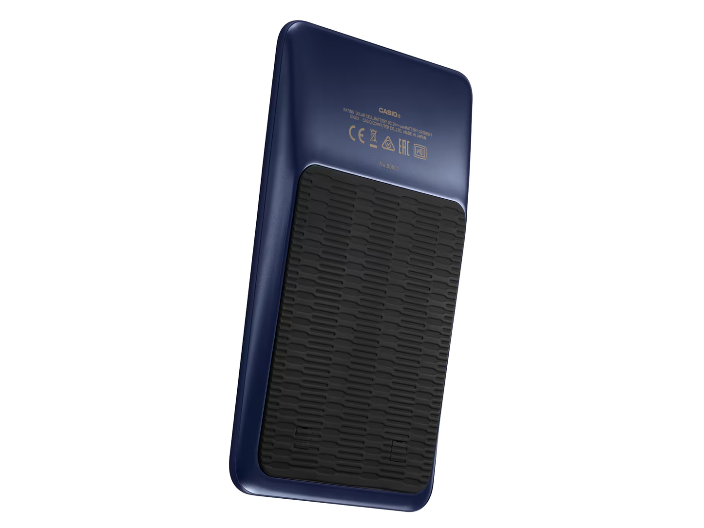 CASIO プレミアム電卓 S100X ネイビーブルー