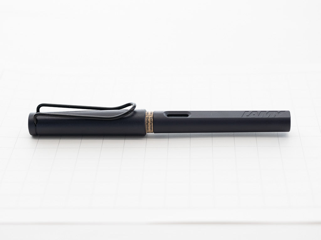 LAMY サファリ 漢字ニブ 万年筆 スチールブラック 【限定】