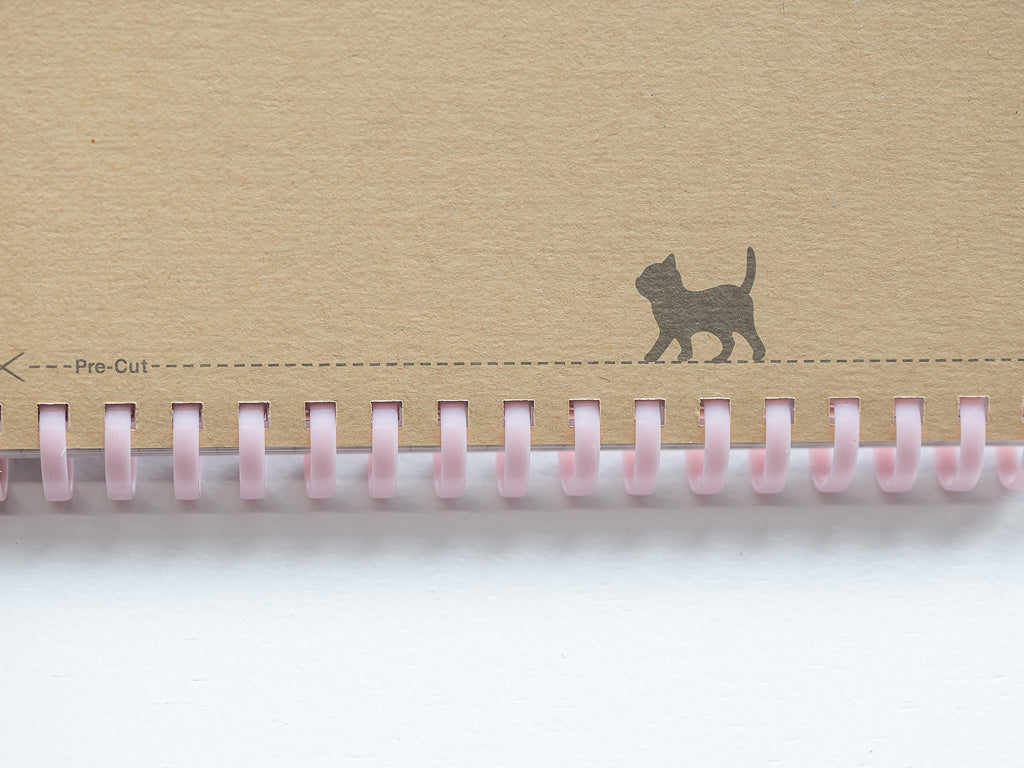 KOKUYO 10th記念ソフトリングノート 〈ぷにぷに子ねこ〉 A6 方眼