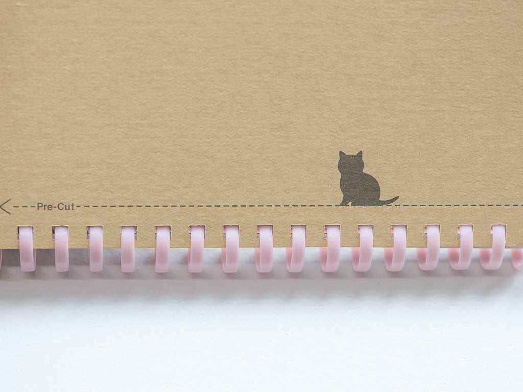 KOKUYO 10th記念ソフトリングノート 〈ぷにぷに子ねこ〉 A6 方眼