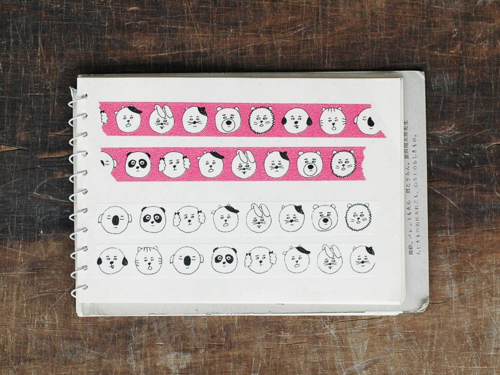 sennokoto マスキングテープ フェイス