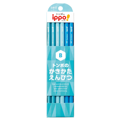 Tombow ippo! かきかたえんぴつ(1ダース・12本入) プレーン B