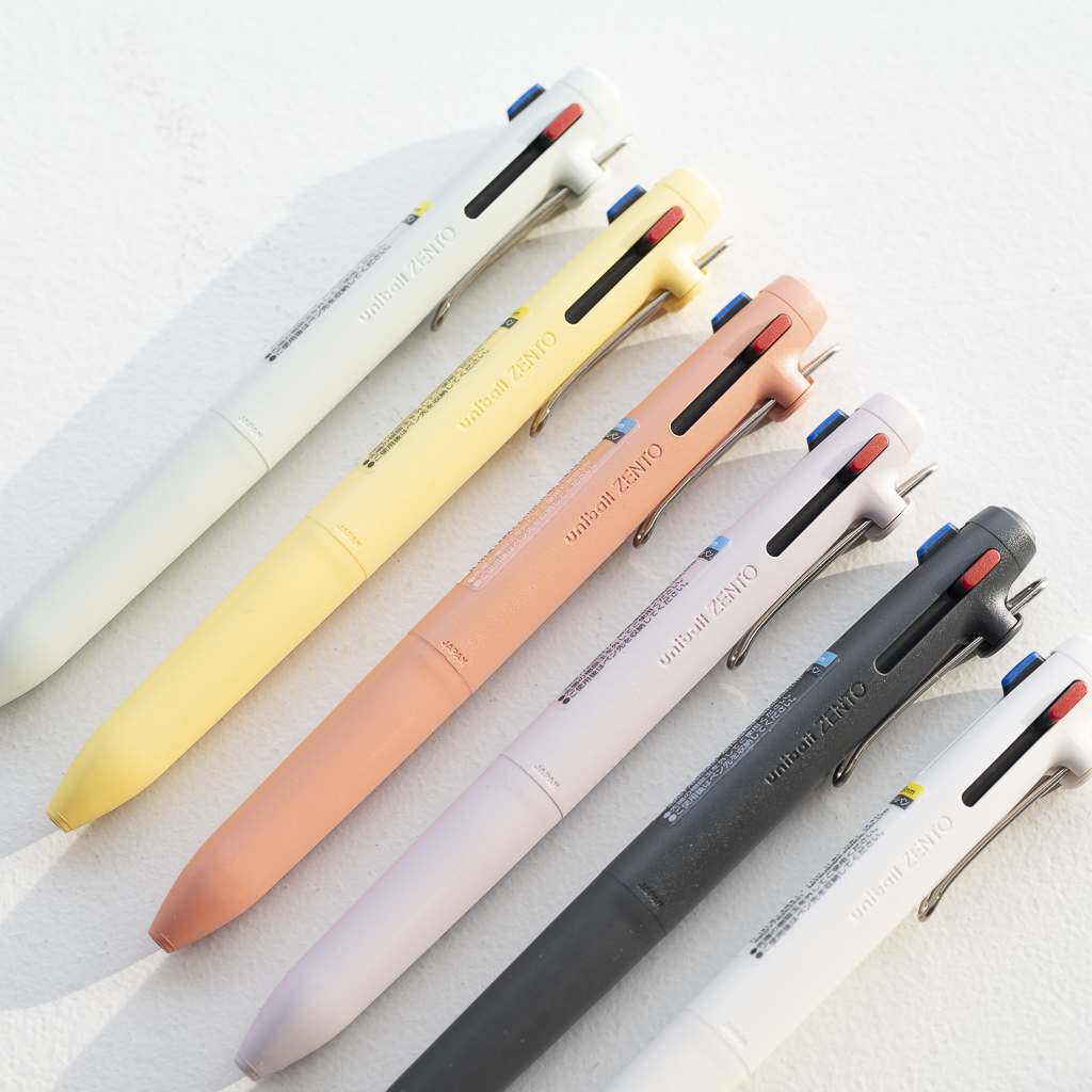 ユニボール ゼント 3色ボールペン スタンダードモデル – 文化堂