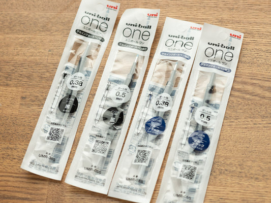 ユニボールワン ゲルインクボールペン替芯 0.38mm UMR-38S