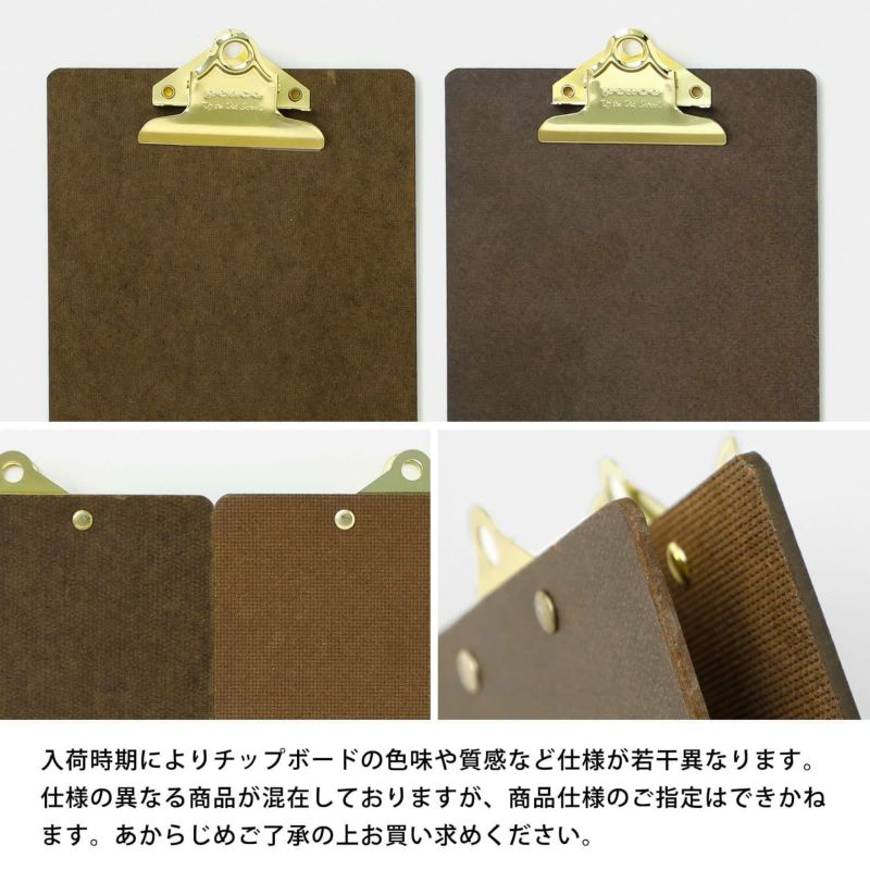 Penco Clipboard O/S Gold Check ペンコ クリップボードO/S ゴールド チェック