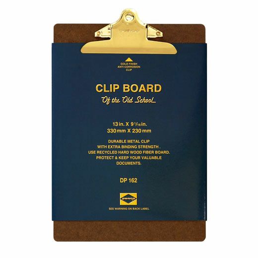 Penco Clipboard O/S Gold ペンコ クリップボードO/S ゴールド A4