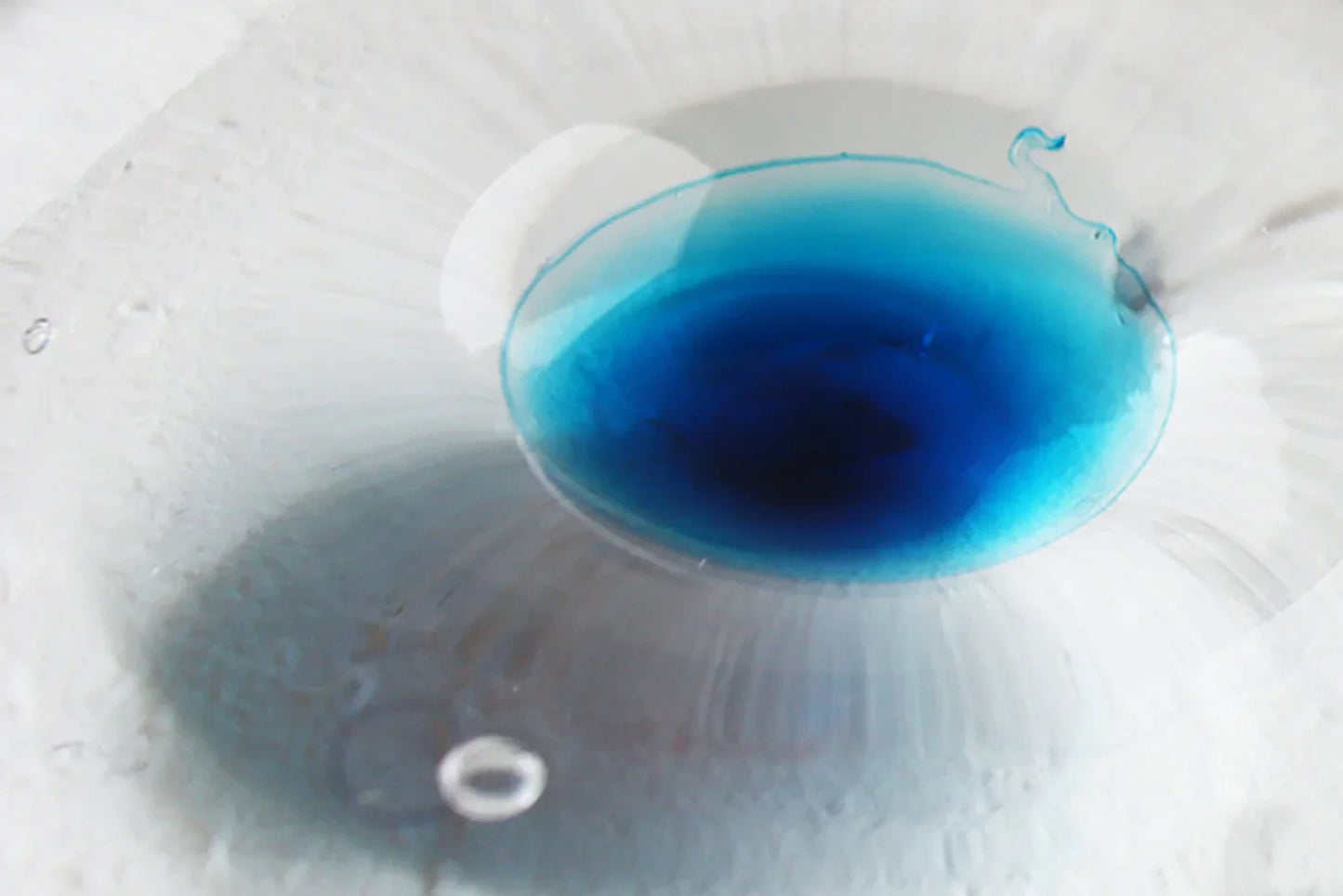 INK PUDDLE SPILT