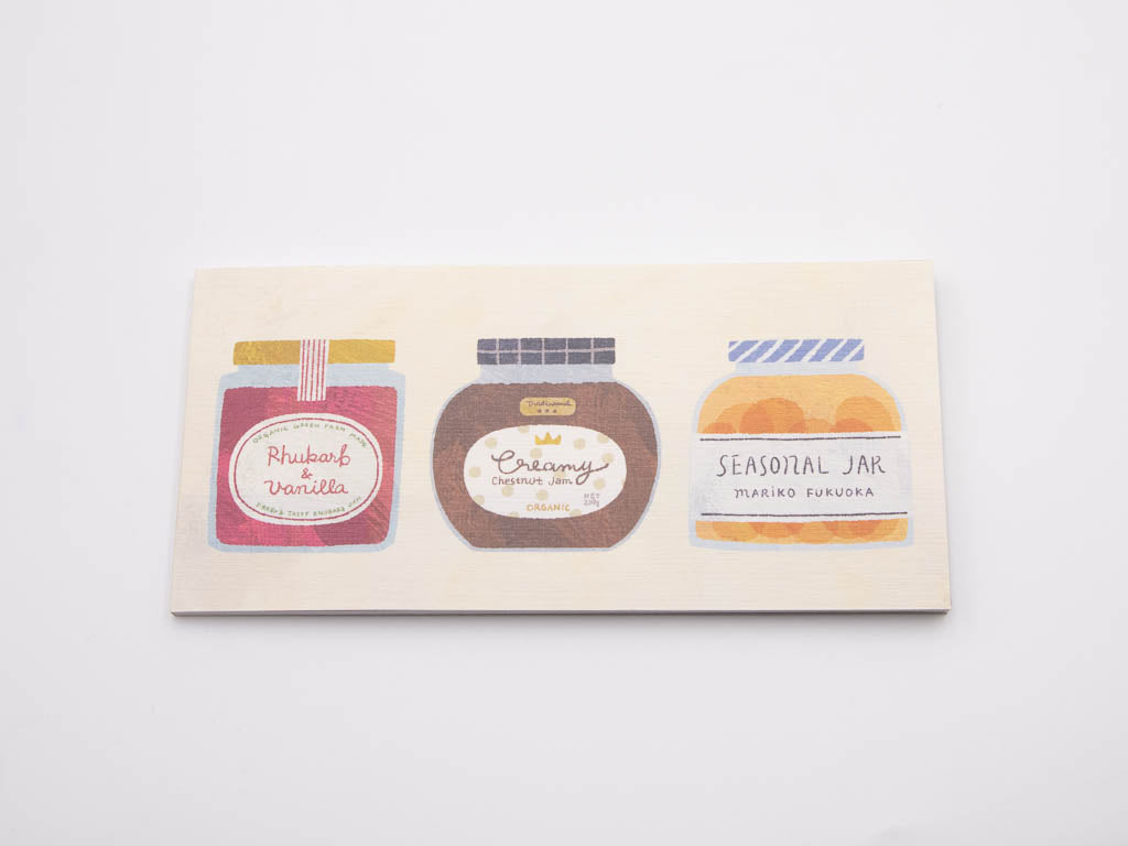 表現社 福岡麻利子 一筆箋 SEASONAL JAR