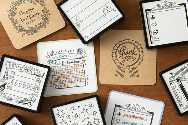 ミドリ 付せん紙 えらべる 寒色 60枚入