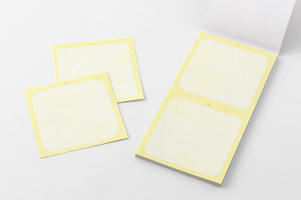 ミドリ シールブック 浸透印 ナチュラル