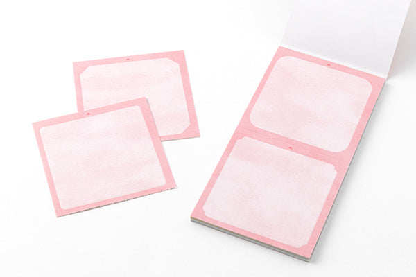 ミドリ シールブック 浸透印 暖色