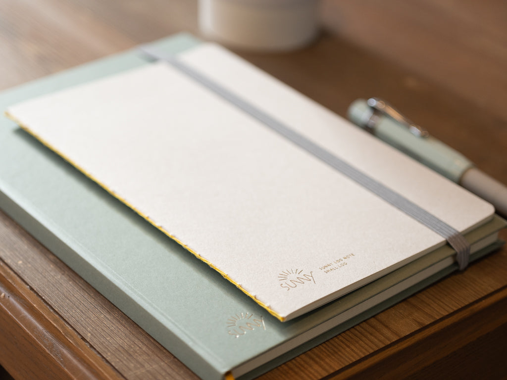3つのルーティーンで自分を晴れにするノート「SUNNY LOG NOTE 」