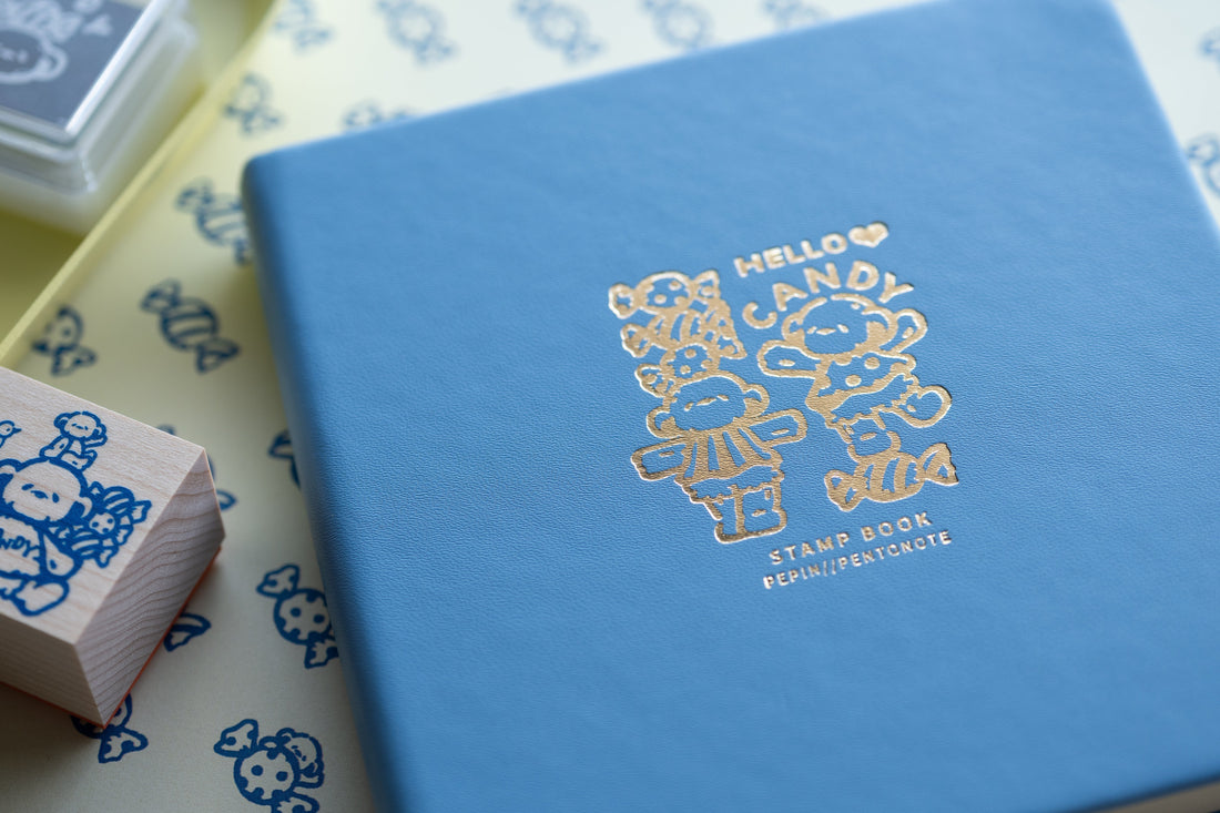 [6/19発売]Stamp Book & Stamp Set「HELLO CANDY🍬」PEPIN×Pentonote