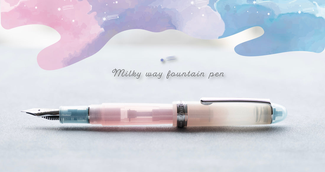 MILKYWAY万年筆がついに登場です。