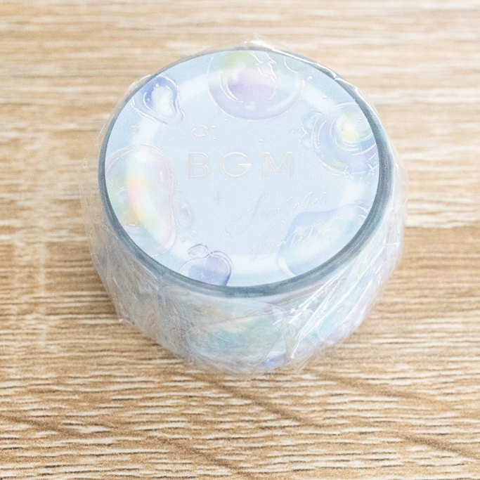 BGM 夏限定！箔押しクリアテープ ClearTape