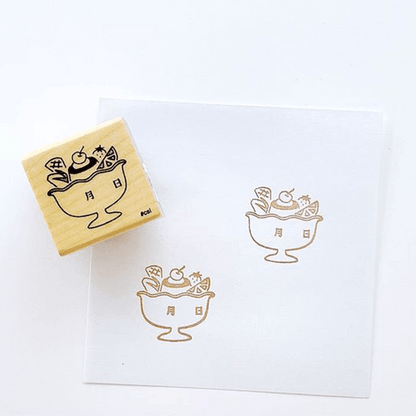 こどものかお Nアイラブスタンプ 日付