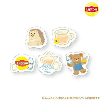 古川紙工　箱入りフレークシール　リプトン