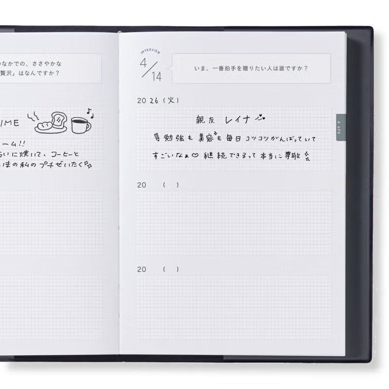 3 YEAR INTERVIEW DIARY