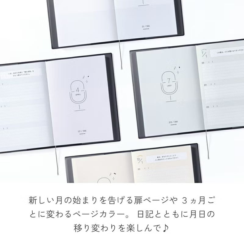 3 YEAR INTERVIEW DIARY