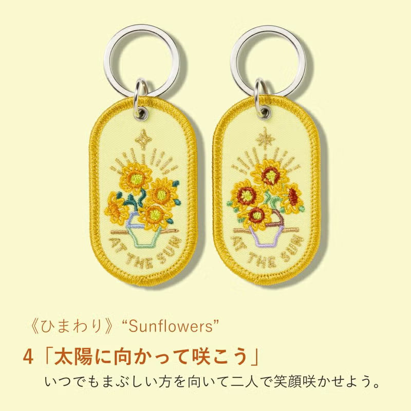 ペアキーリング 2/8b PAIR KEY RING ART MUSEUM ver.