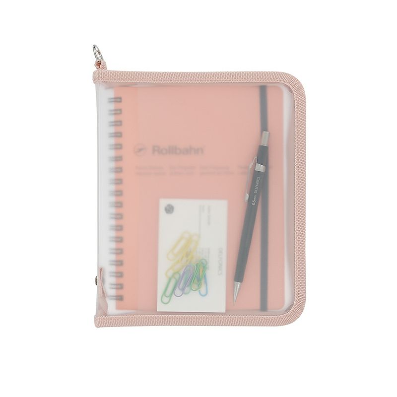 ロルバーン ポケット付メモ ラウンドケース L