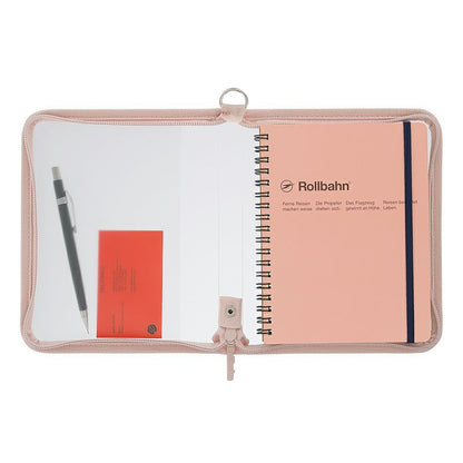 ロルバーン ポケット付メモ ラウンドケース L