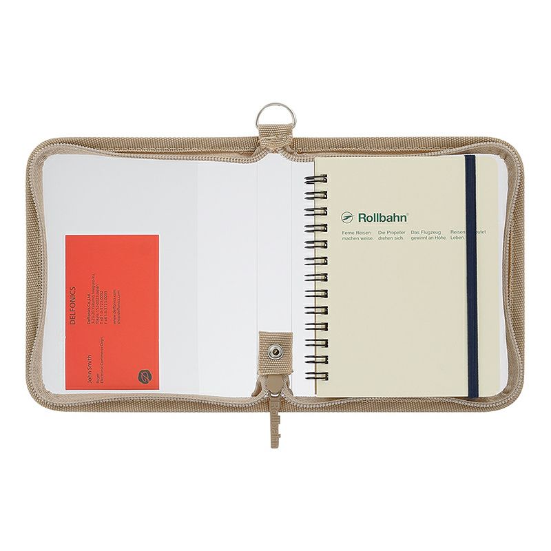 ロルバーン ポケット付メモ ラウンドケース M