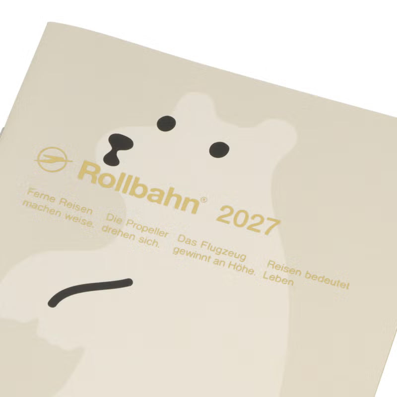 【2027年版】ロルバーンノートダイアリー WARMGRAY TALE B6 月間｜10月始まり