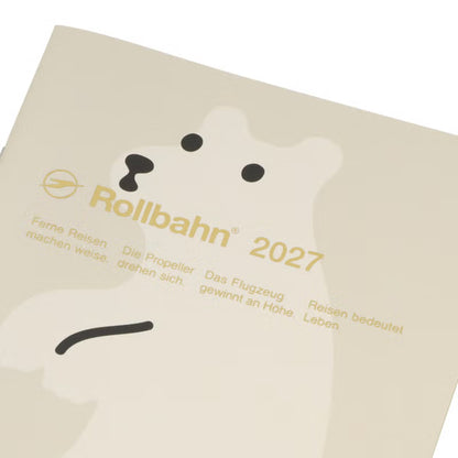 【2027年版】ロルバーンノートダイアリー WARMGRAY TALE B6 月間｜10月始まり