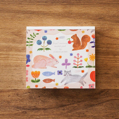 表現社 ブロックメモ Aiko Fukawa「feel nature」