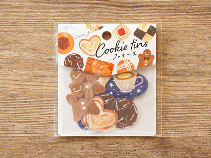 フレークシール  Cookie tins