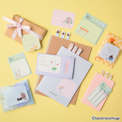 しっかり貼れる ピタふせん M (メモタイプ)