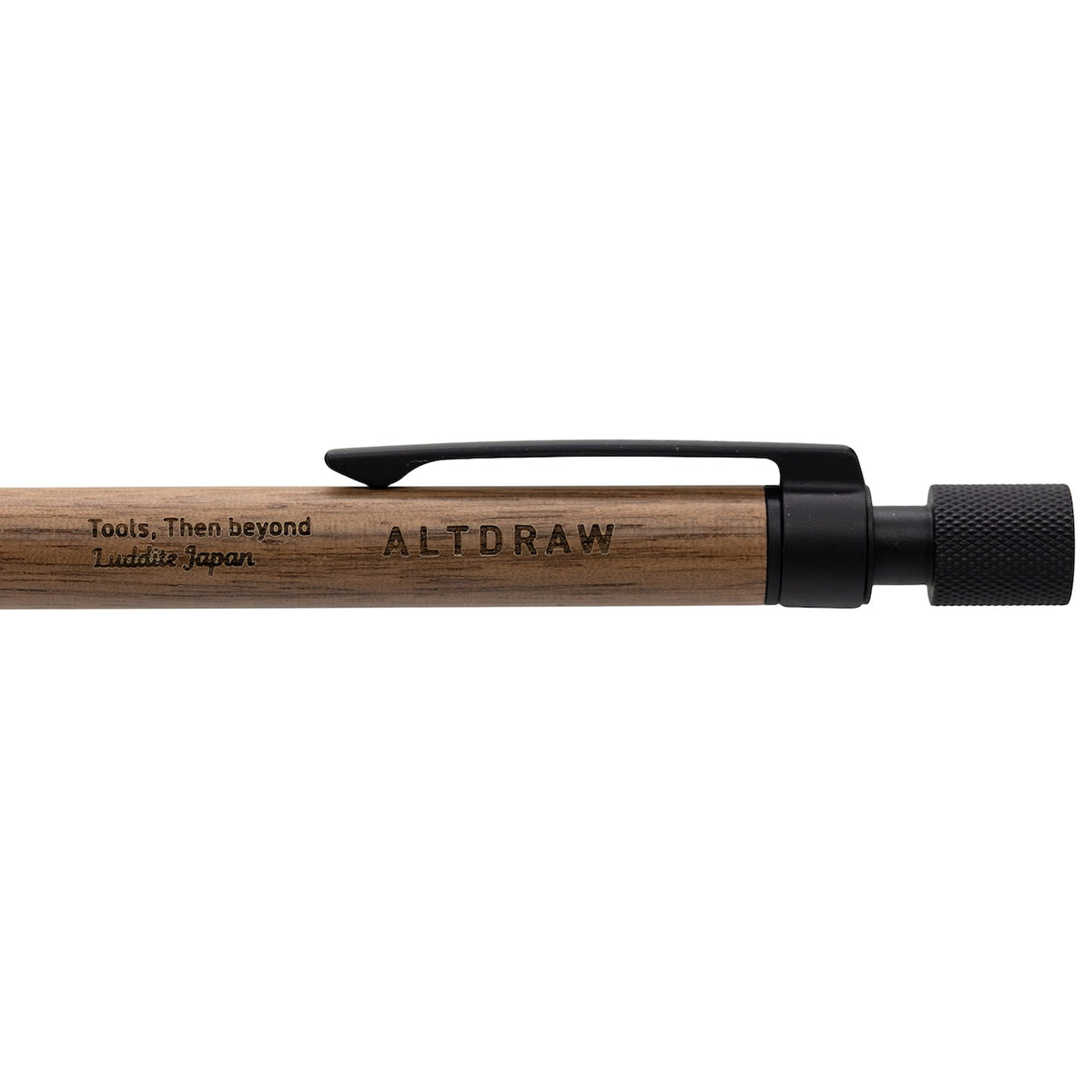 ラダイト　ALTDRAW 製図用シャープペンシル マットブラックWood Model