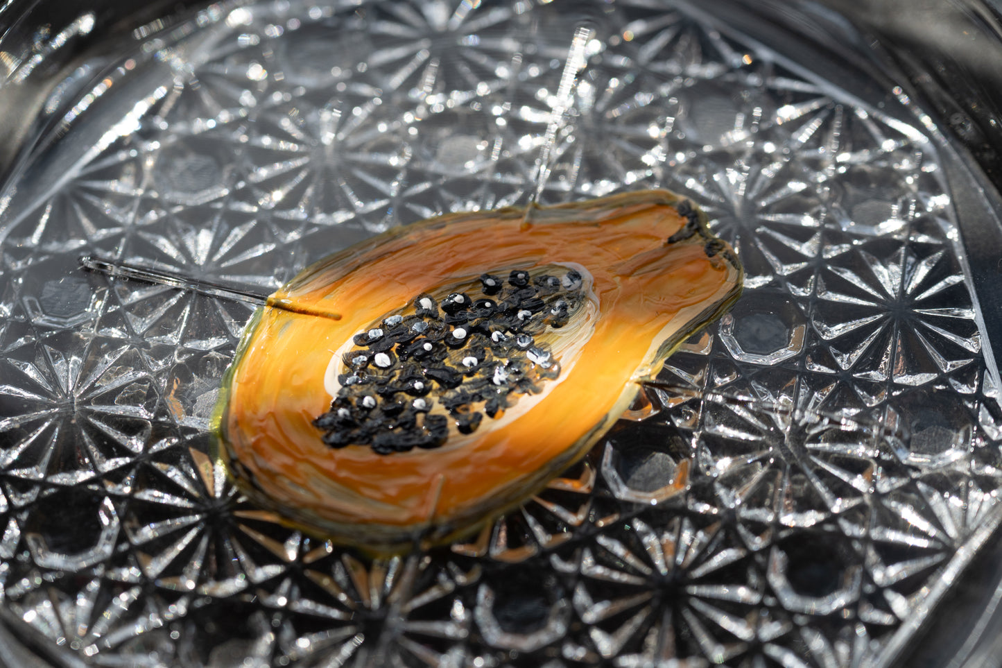 スゲノマロ‐ガラスコースター