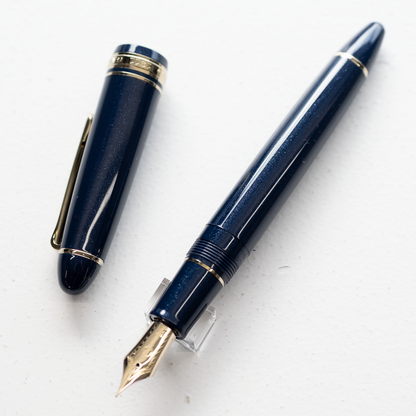 プロフィット 18 ゴールドトリム 万年筆 シャイニングブルー