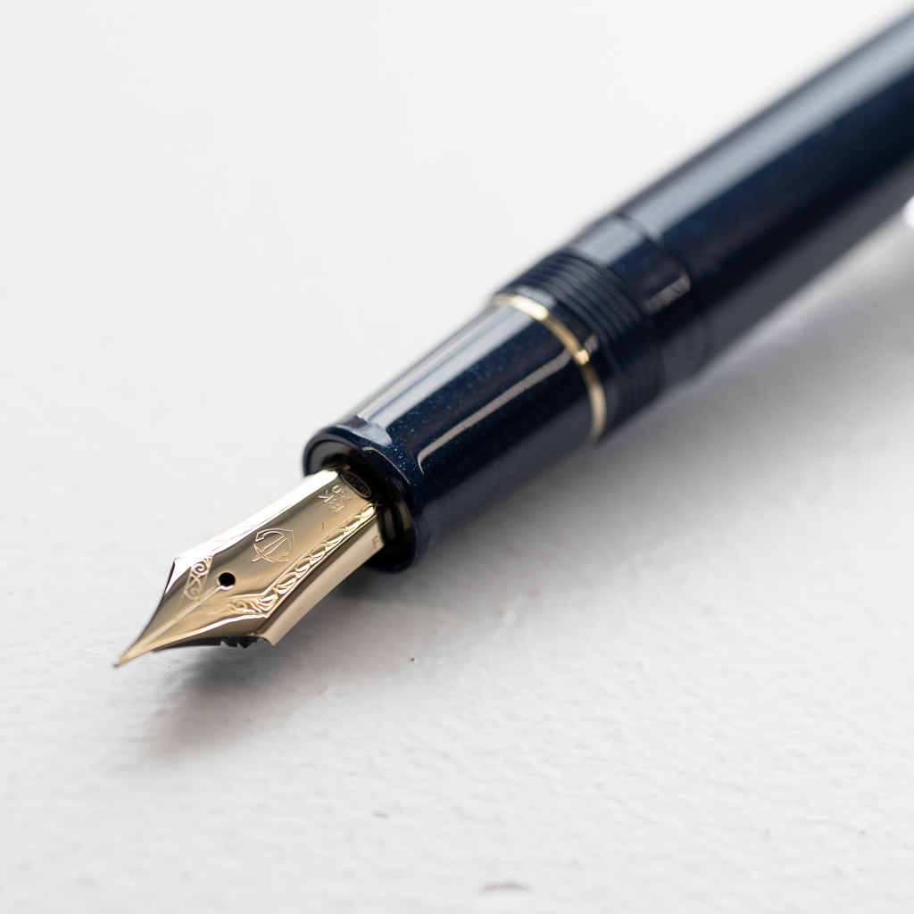 プロフィット 18 ゴールドトリム 万年筆 シャイニングブルー