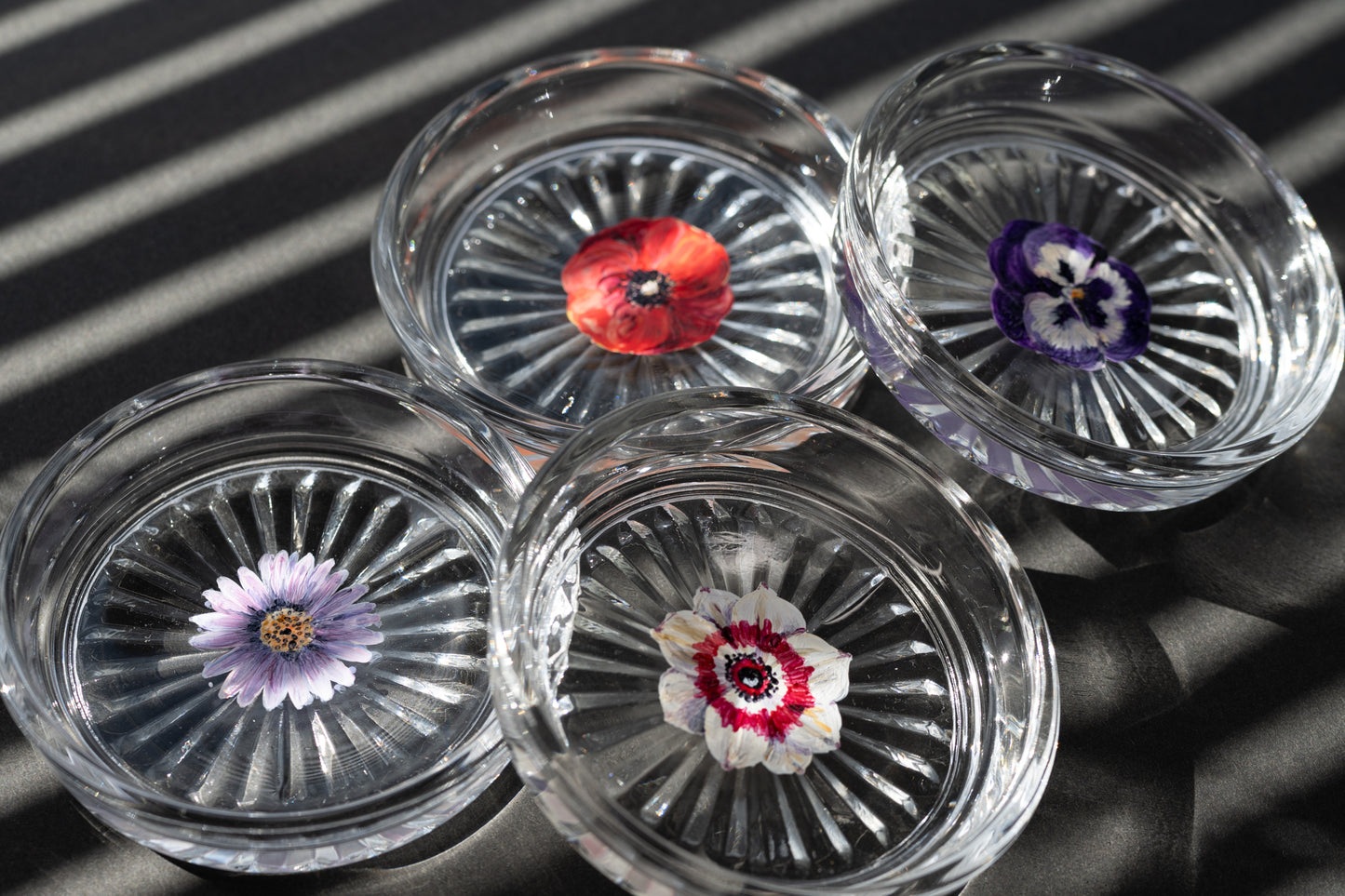 スゲノマロ‐ガラスコースター