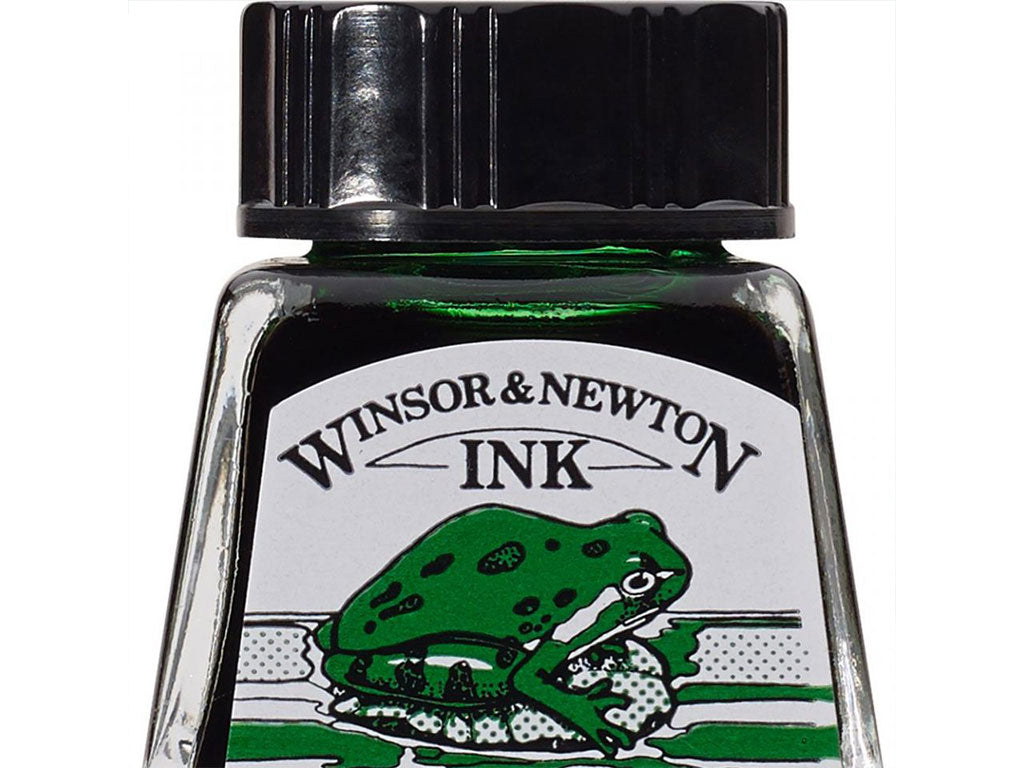 Winsor&Newton ドローイングインク 14ml Brilliant Green