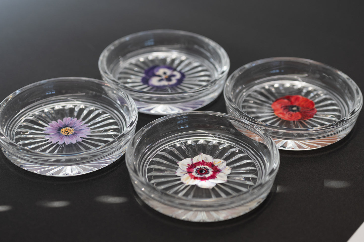 スゲノマロ‐ガラスコースター