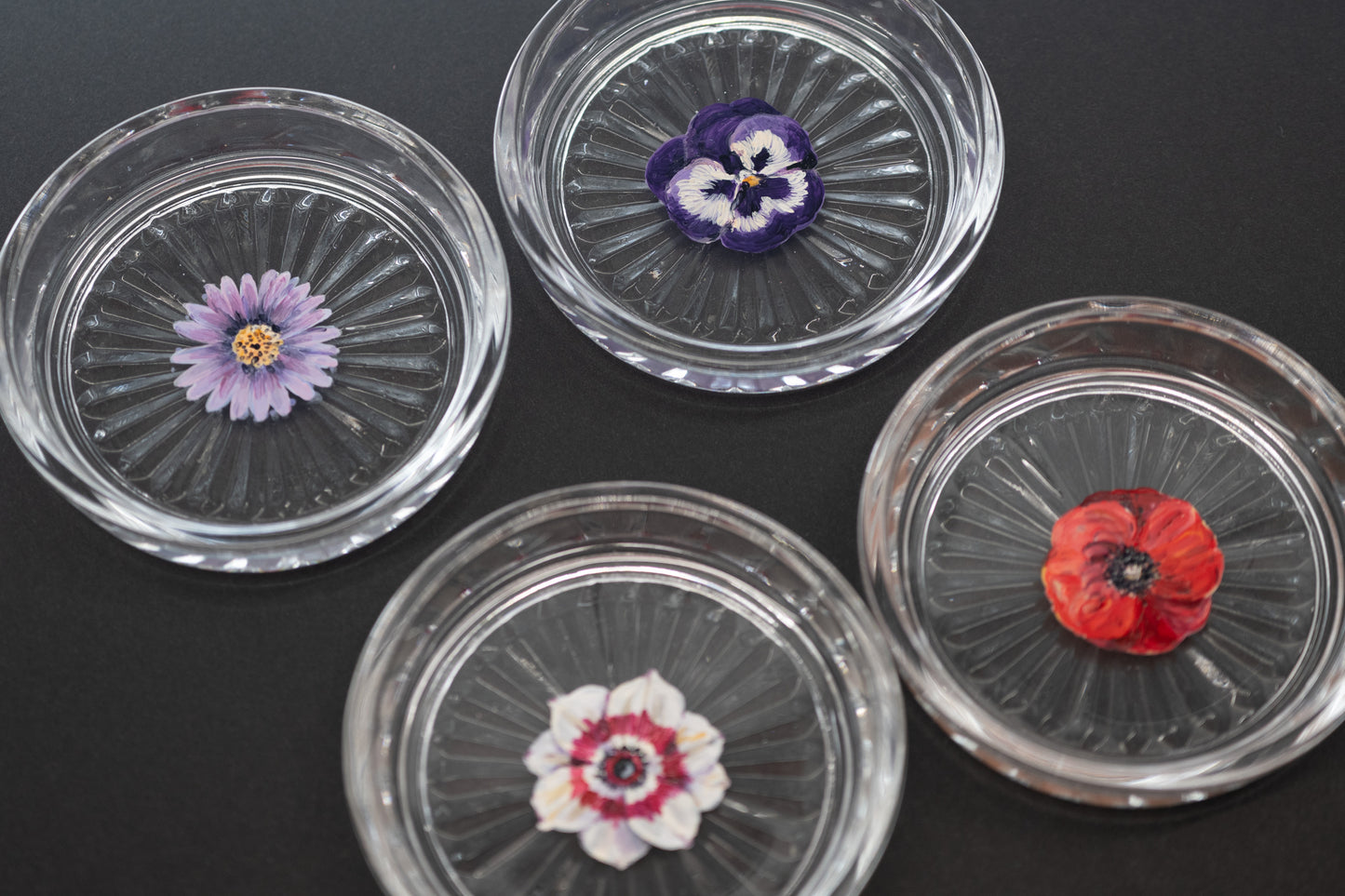 スゲノマロ‐ガラスコースター