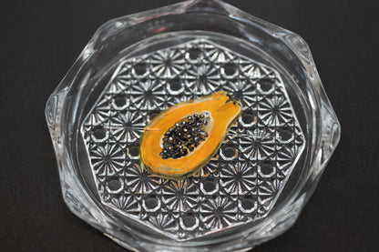 スゲノマロ‐ガラスコースター