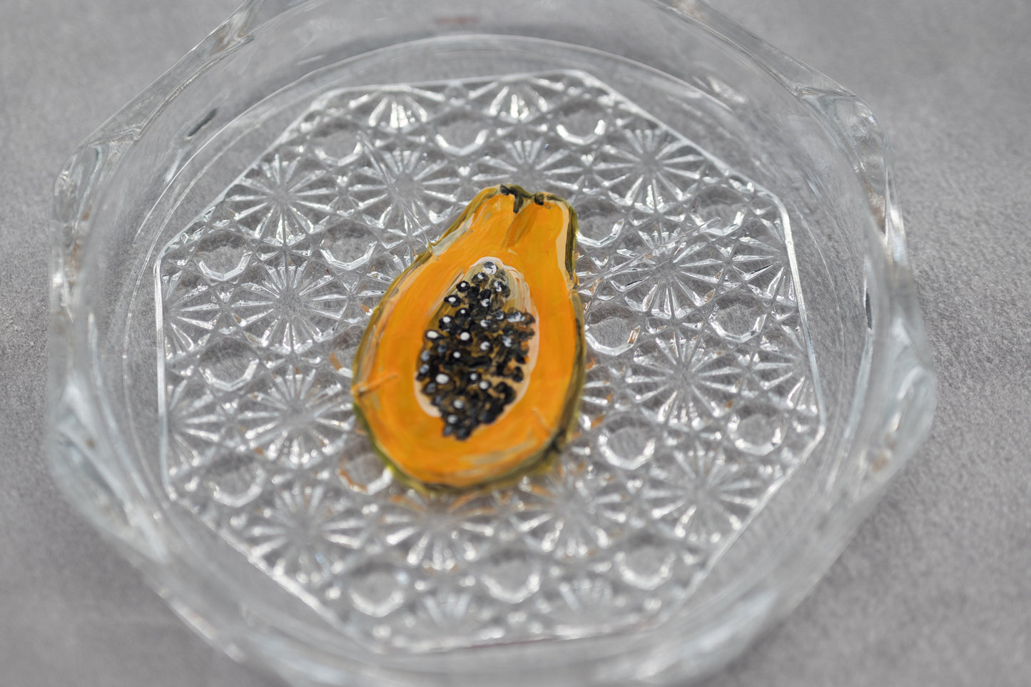 スゲノマロ‐ガラスコースター