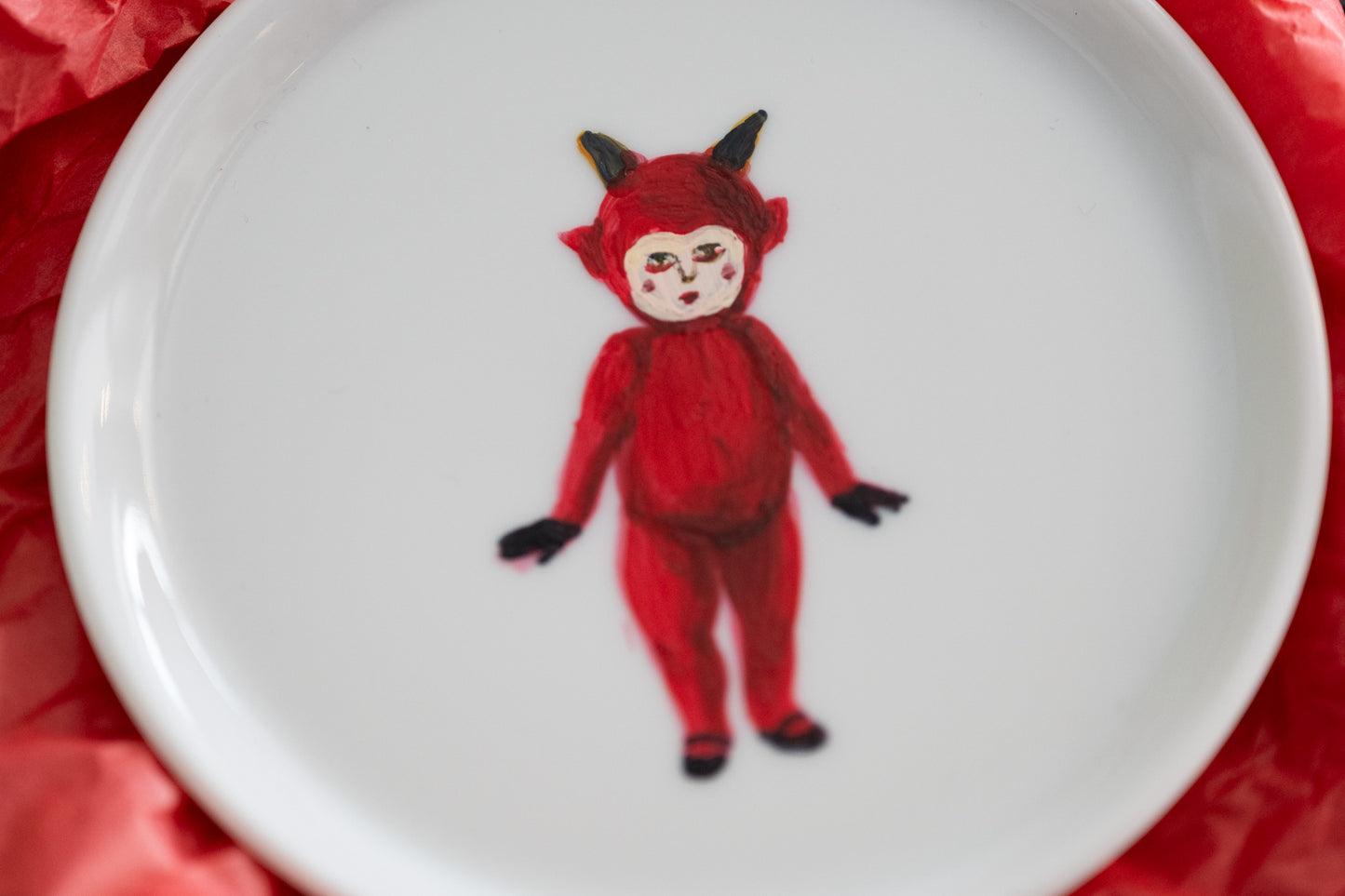 スゲノマロ-白磁コースター