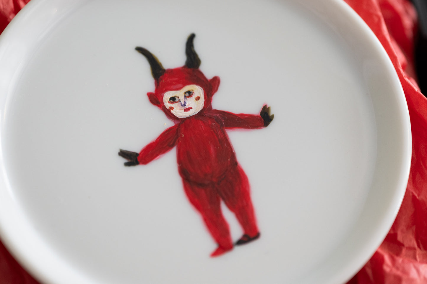 スゲノマロ-白磁コースター